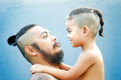 viking man bun